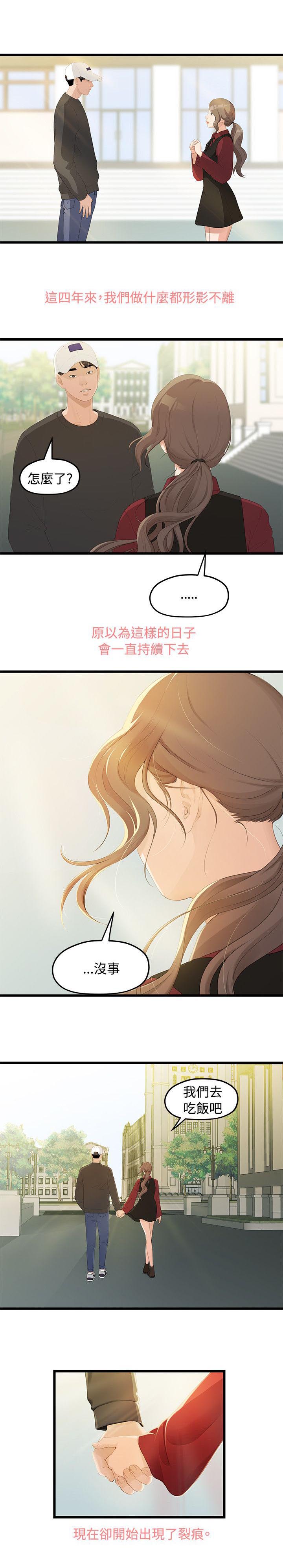 《毕业分手季》漫画最新章节第3章：裂痕免费下拉式在线观看章节第【1】张图片