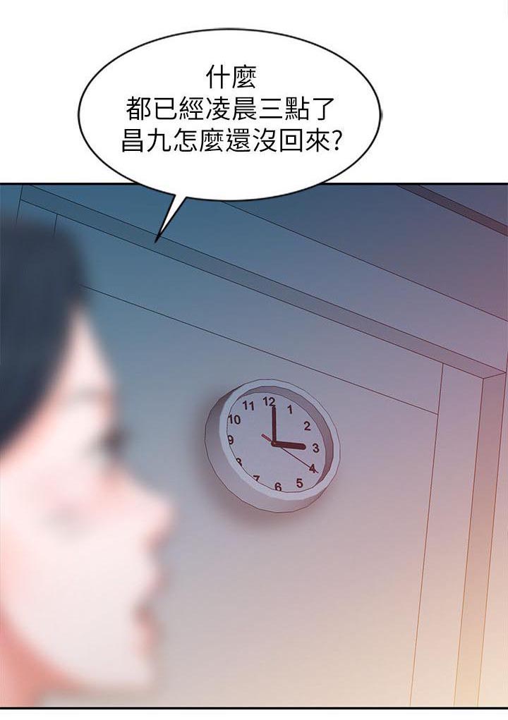 《和后妈一起的日子》漫画最新章节第9章：晚归免费下拉式在线观看章节第【10】张图片