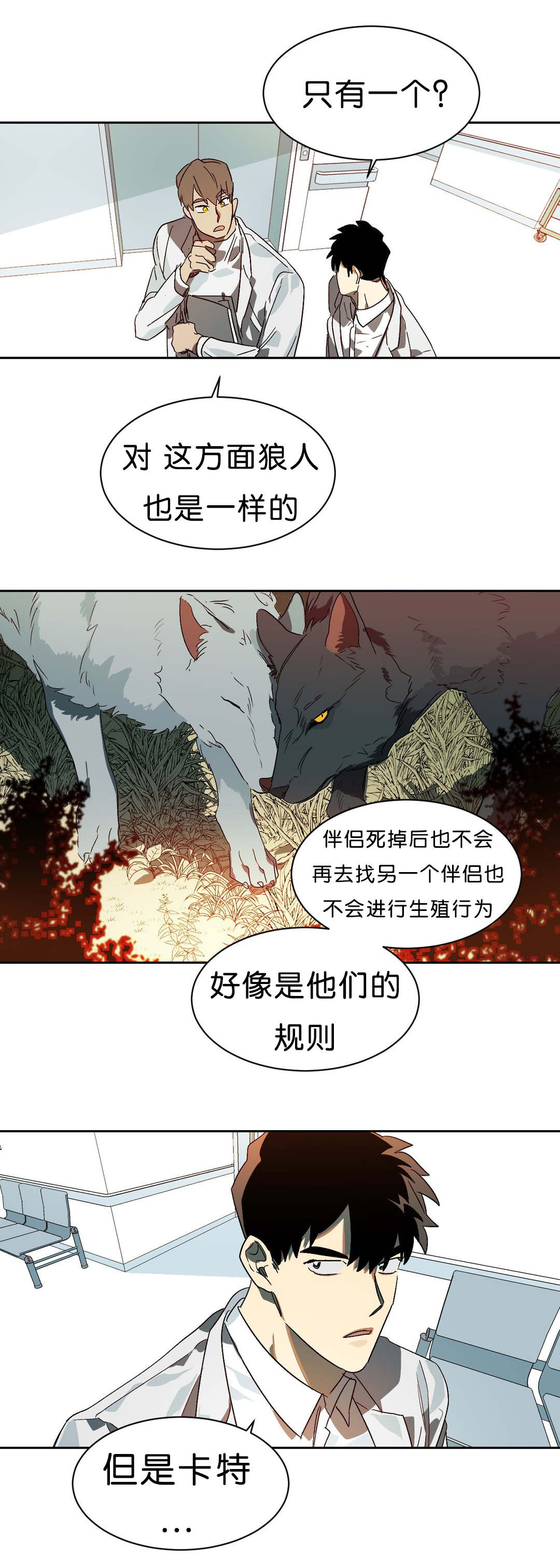 《狼人卡特》漫画最新章节第11章：续杯概念免费下拉式在线观看章节第【2】张图片