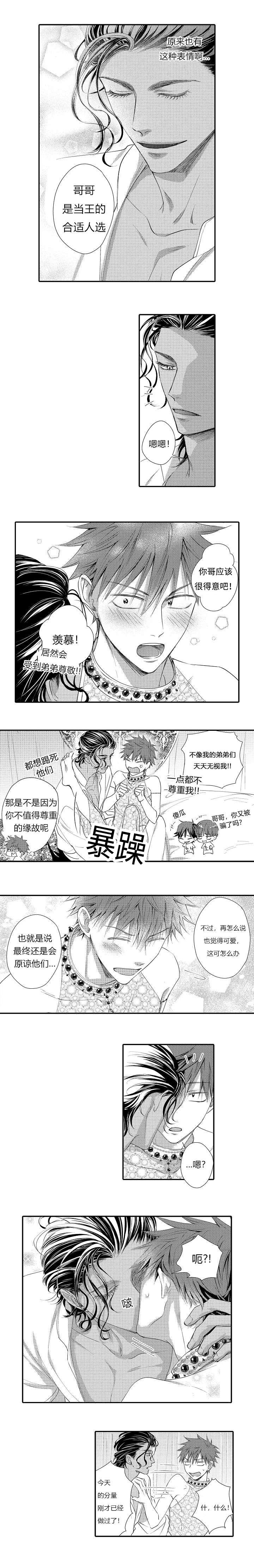 《皇家协议》漫画最新章节第8章：你好可爱免费下拉式在线观看章节第【2】张图片