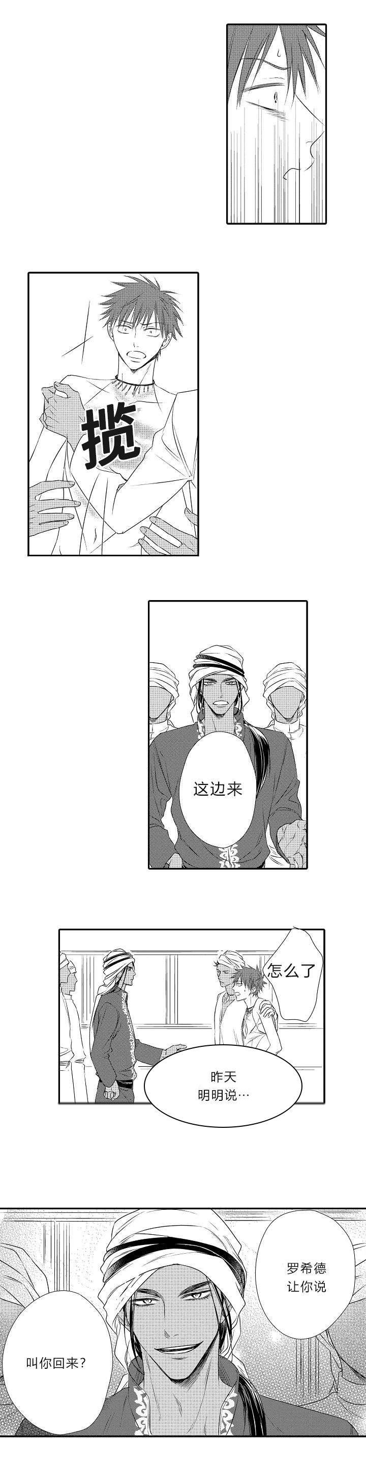 《皇家协议》漫画最新章节第24章：不要看免费下拉式在线观看章节第【2】张图片