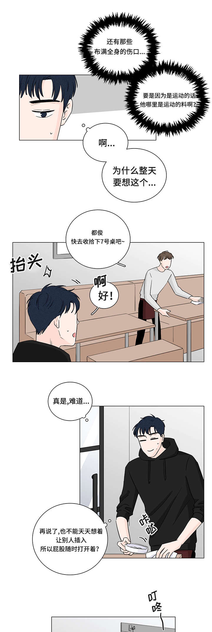 《交易痕迹》漫画最新章节第1章：受虐狂免费下拉式在线观看章节第【4】张图片