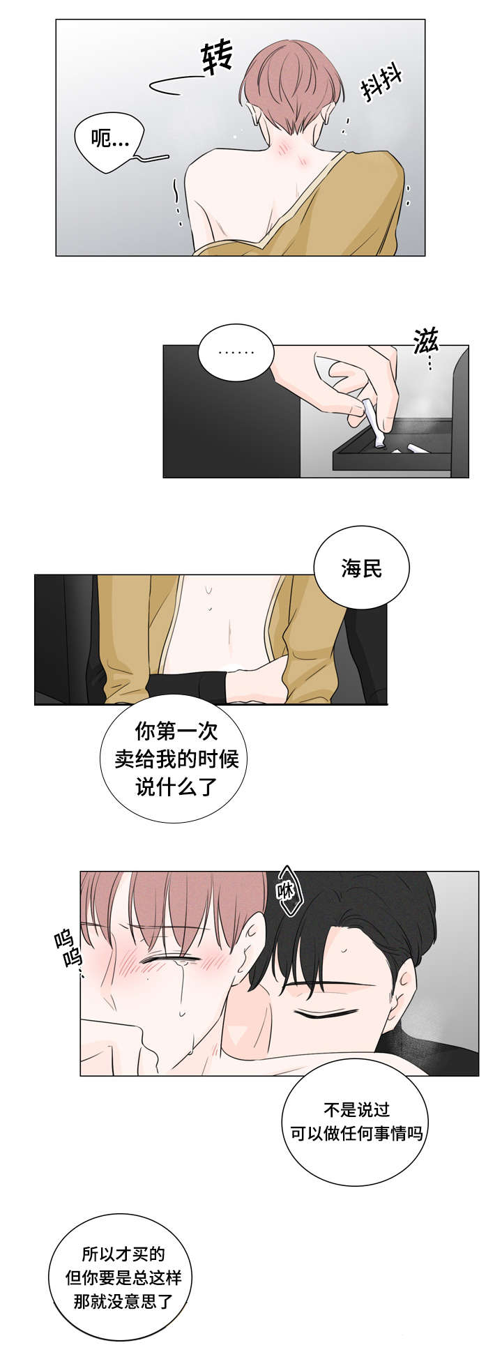 《交易痕迹》漫画最新章节第29章：只卖给我免费下拉式在线观看章节第【4】张图片