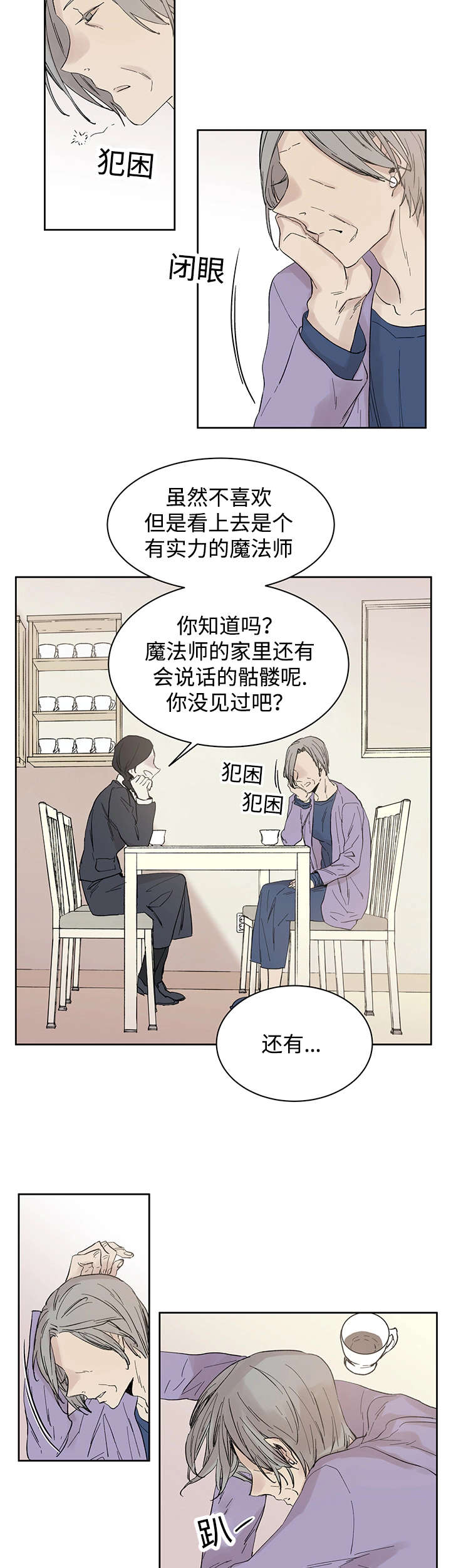 《巫师与狼》漫画最新章节第16章：那就是爱情吗免费下拉式在线观看章节第【12】张图片