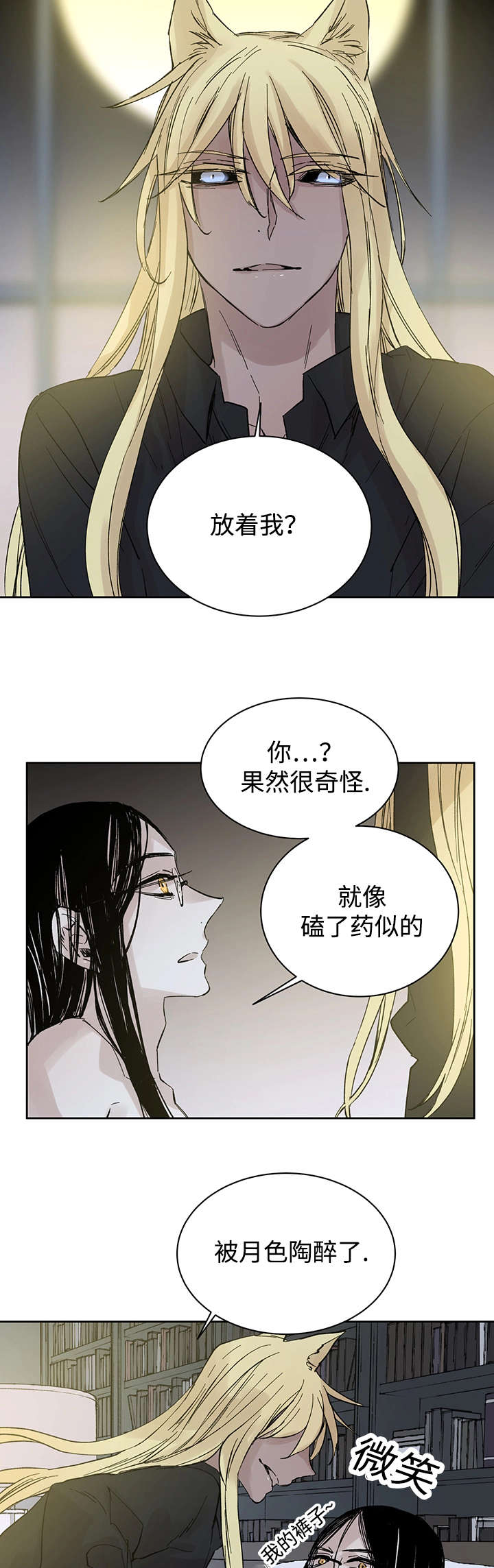 《巫师与狼》漫画最新章节第27章：月色醉人免费下拉式在线观看章节第【3】张图片