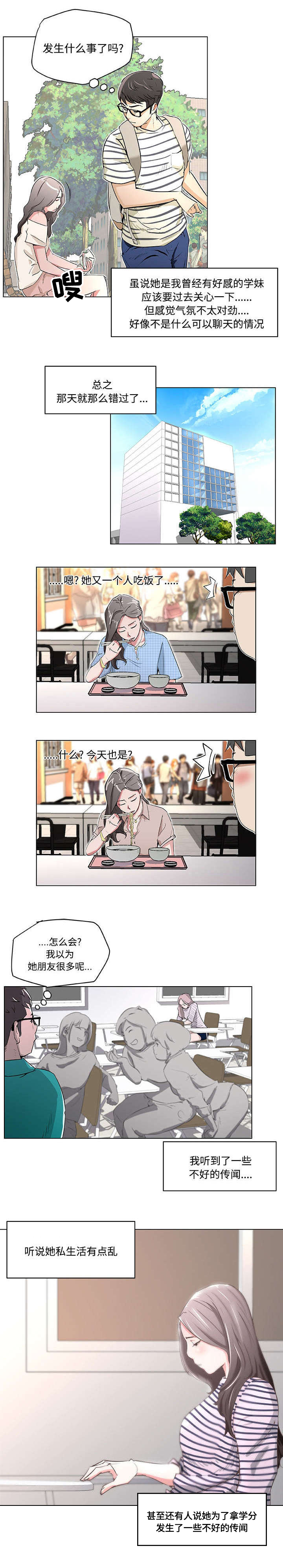 《快餐式》漫画最新章节第1章：一个人免费下拉式在线观看章节第【1】张图片