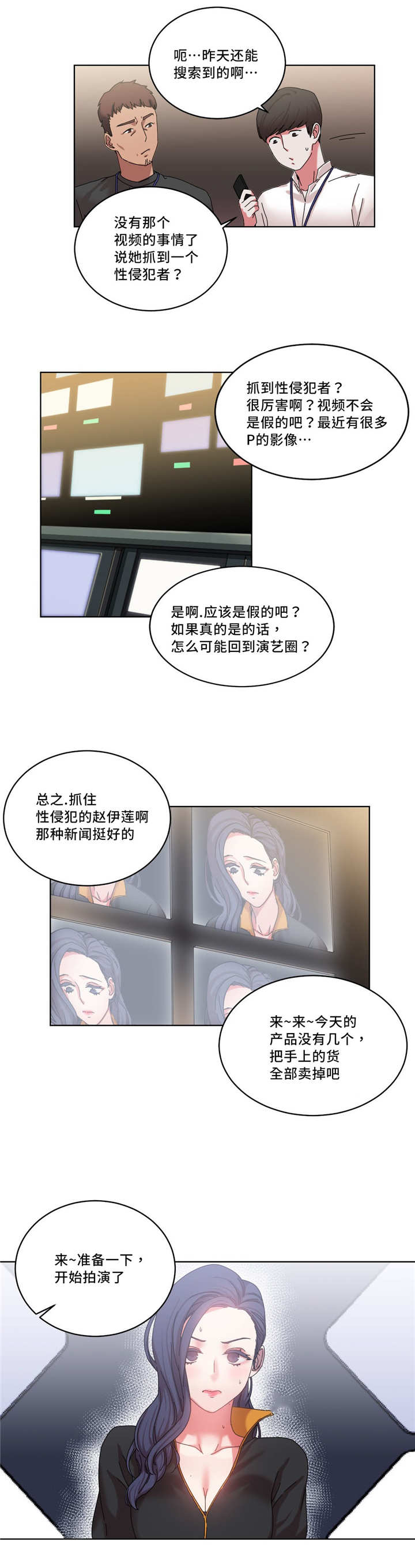 《缆绳》漫画最新章节第39章：开始拍演免费下拉式在线观看章节第【6】张图片