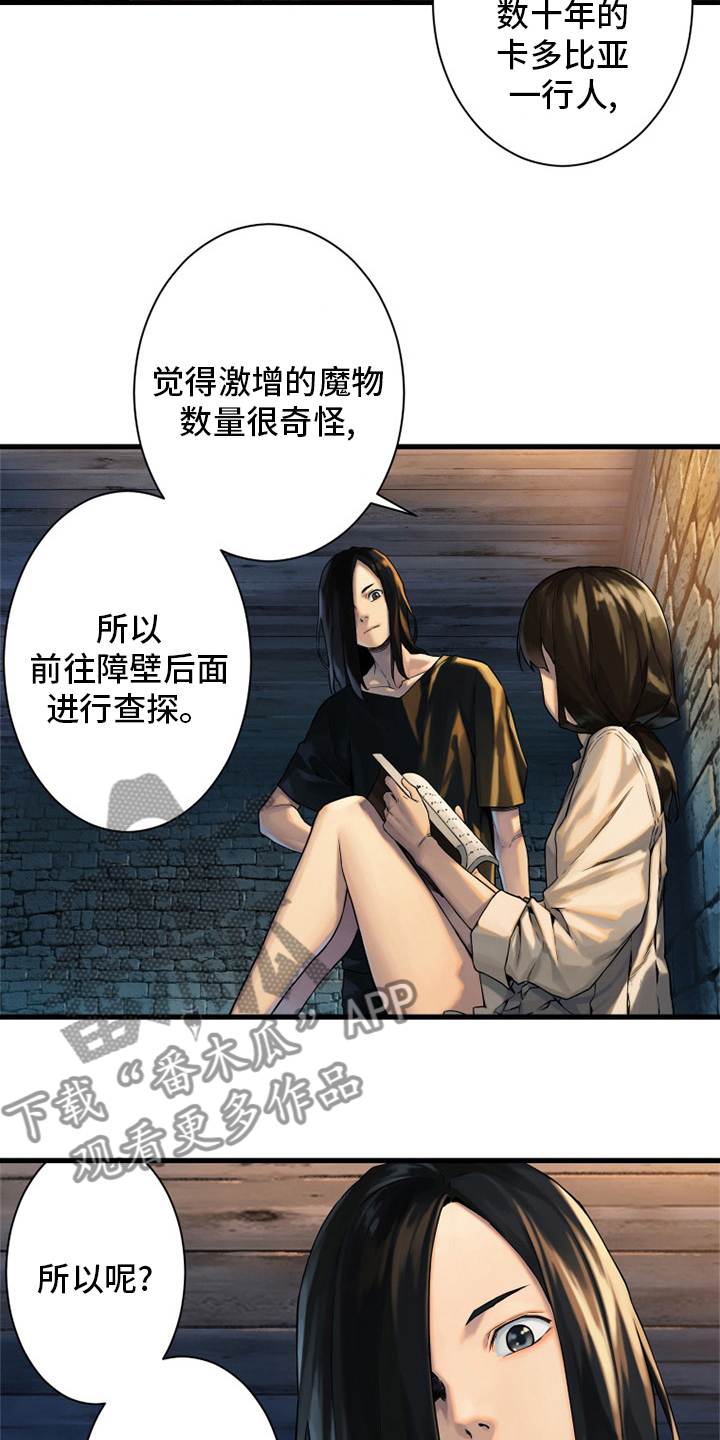 《苍兽大人》漫画最新章节第113章：障壁后面免费下拉式在线观看章节第【12】张图片