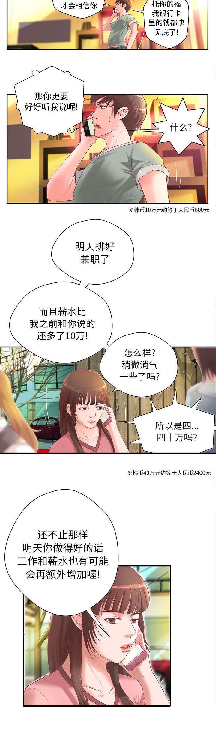 《地牢》漫画最新章节第5章：兼职第一天免费下拉式在线观看章节第【7】张图片