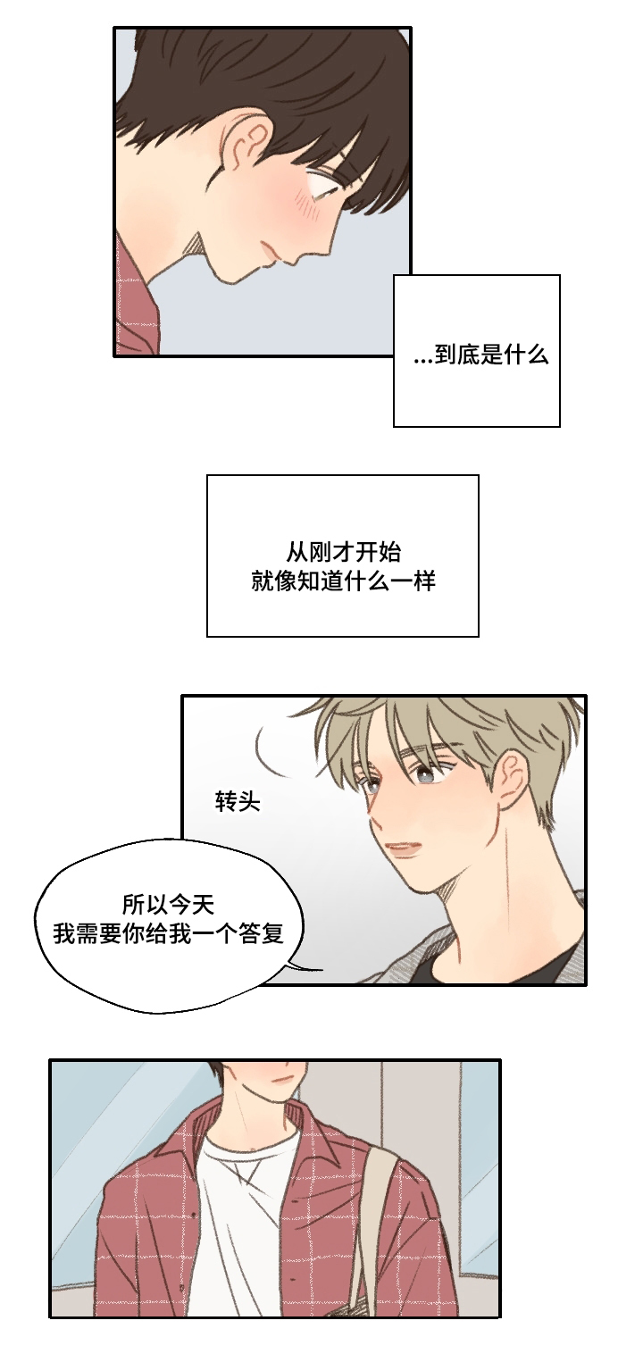 《勿忘爱你》漫画最新章节第16章：答复免费下拉式在线观看章节第【14】张图片