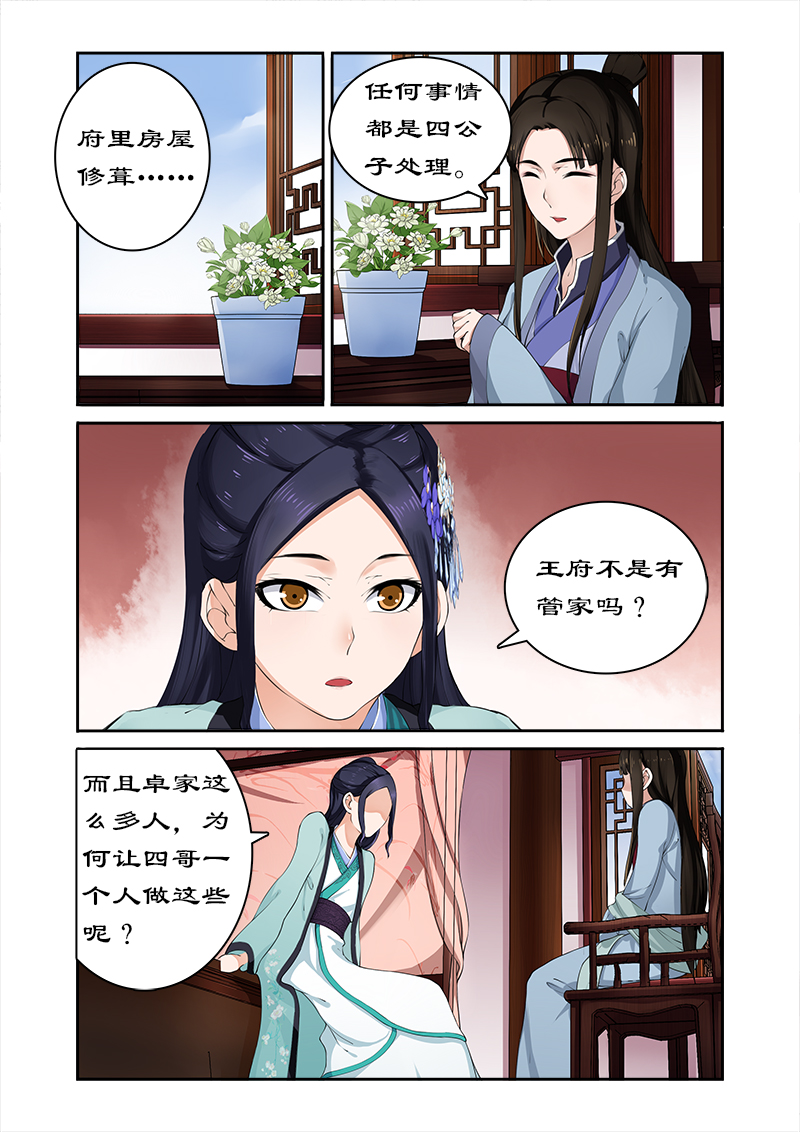 《拒绝暴君专宠：凶猛王妃》漫画最新章节第10章：吃货的忧伤免费下拉式在线观看章节第【2】张图片