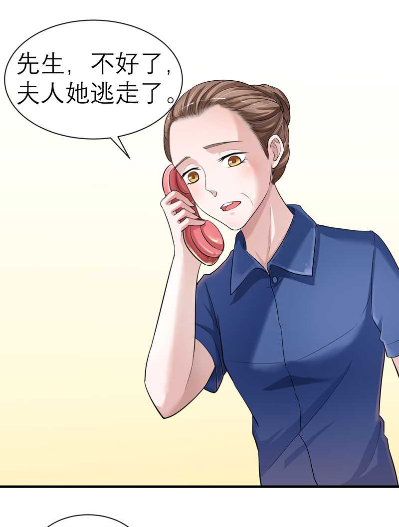 《总裁的替嫁新娘》漫画最新章节第21章：夫人逃跑了免费下拉式在线观看章节第【4】张图片