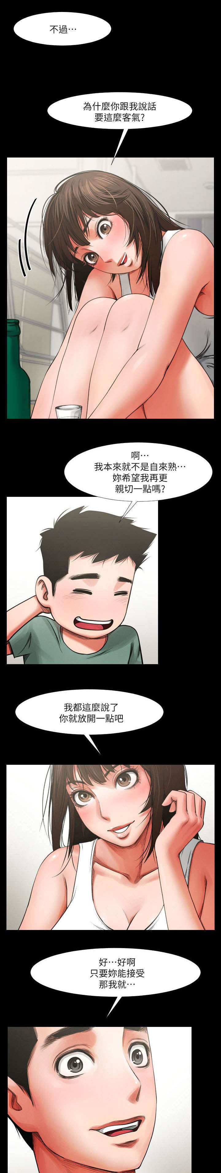 《友真与银夏》漫画最新章节第9章：该换地方了免费下拉式在线观看章节第【6】张图片