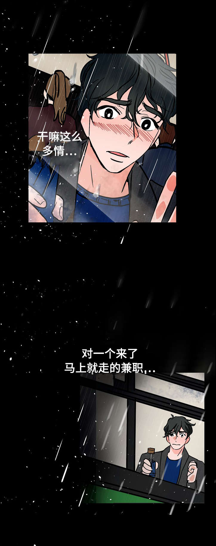 《陋习》漫画最新章节第12章：温暖免费下拉式在线观看章节第【3】张图片