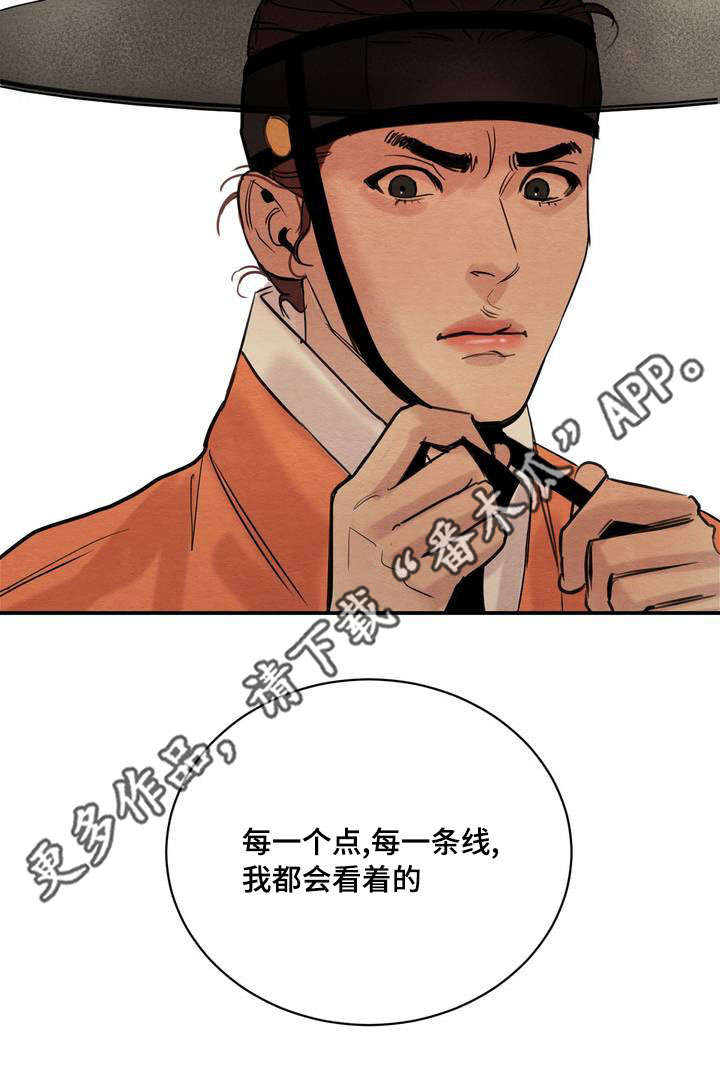 《夜画》漫画最新章节第28章：作画免费下拉式在线观看章节第【1】张图片