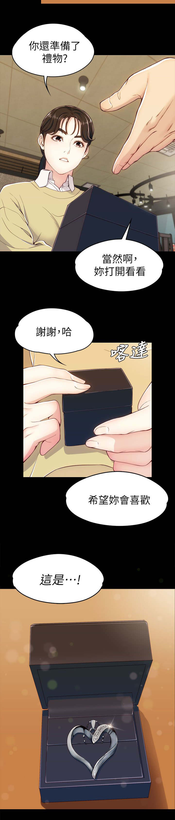 《工读生真宇》漫画最新章节第8章：生日礼物免费下拉式在线观看章节第【1】张图片