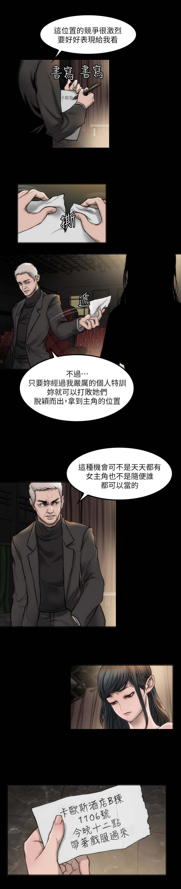 《竞演之路》漫画最新章节第4章：寻求希望免费下拉式在线观看章节第【1】张图片