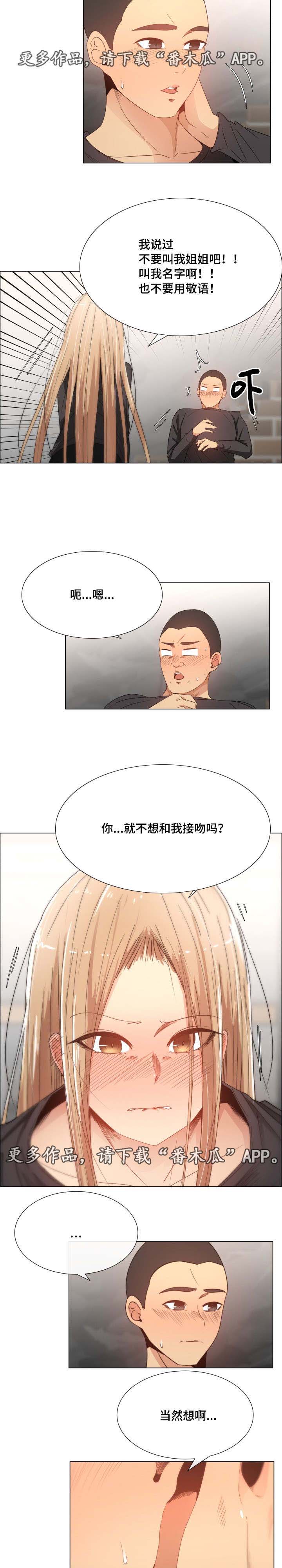 《听话的奖励》漫画最新章节第7章：主动免费下拉式在线观看章节第【2】张图片