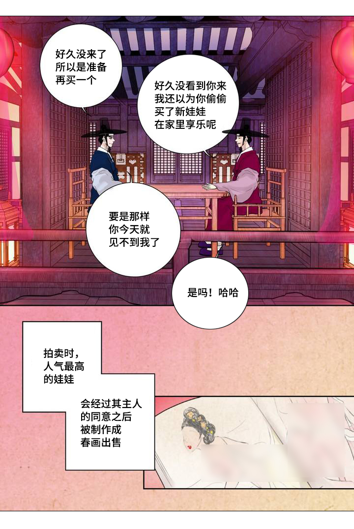 《飞天之血》漫画最新章节第1章：娃娃拍卖免费下拉式在线观看章节第【10】张图片