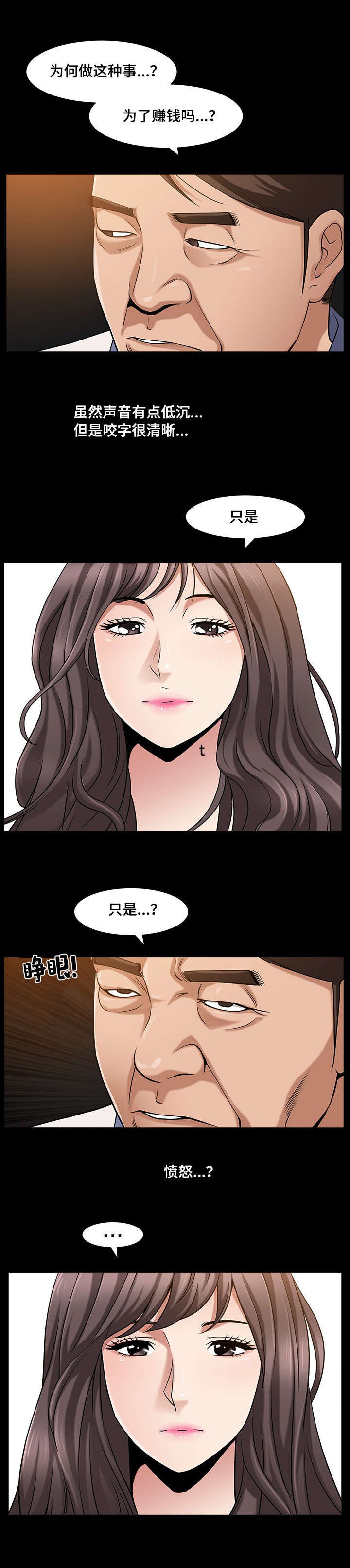 《反差感》漫画最新章节第7章：并不简单免费下拉式在线观看章节第【1】张图片