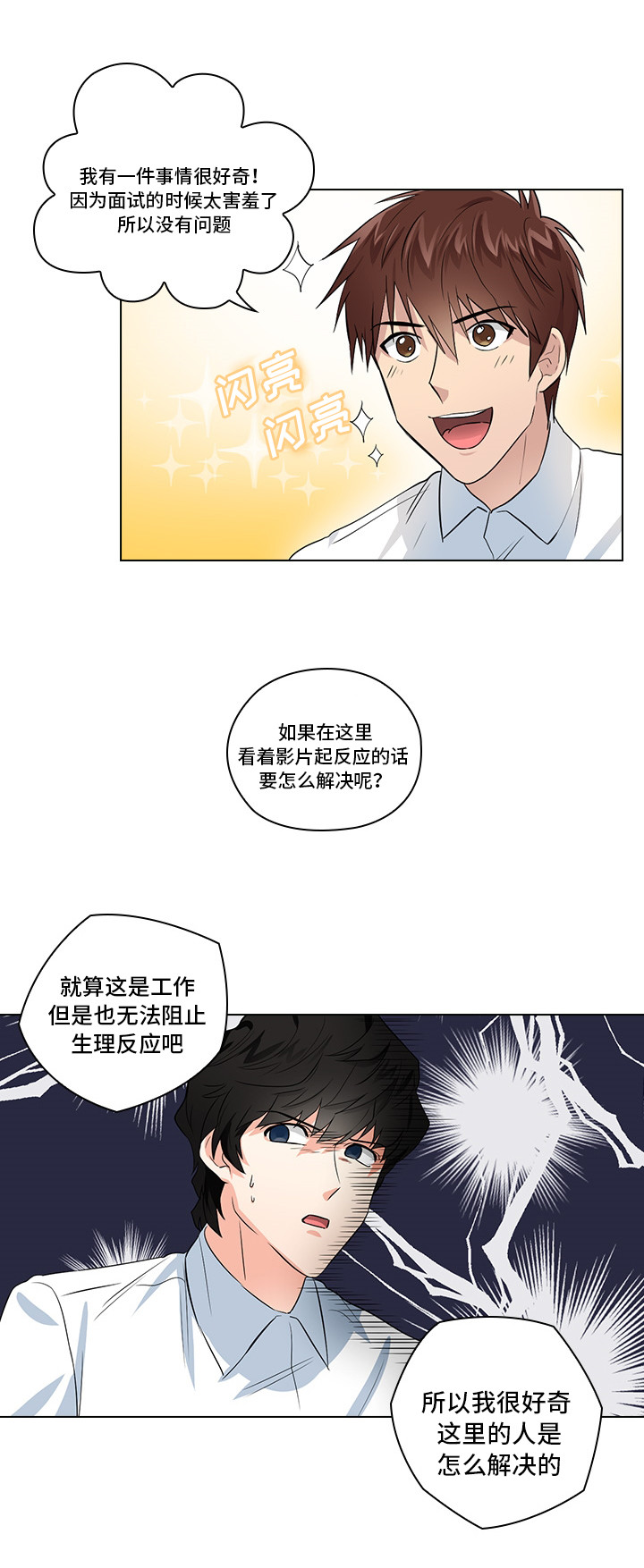 《三个人的戏》漫画最新章节第2章：职场生活免费下拉式在线观看章节第【2】张图片