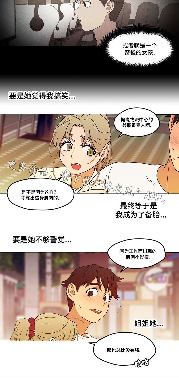 《难以捉摸》漫画最新章节第7章：他又是谁啊免费下拉式在线观看章节第【3】张图片