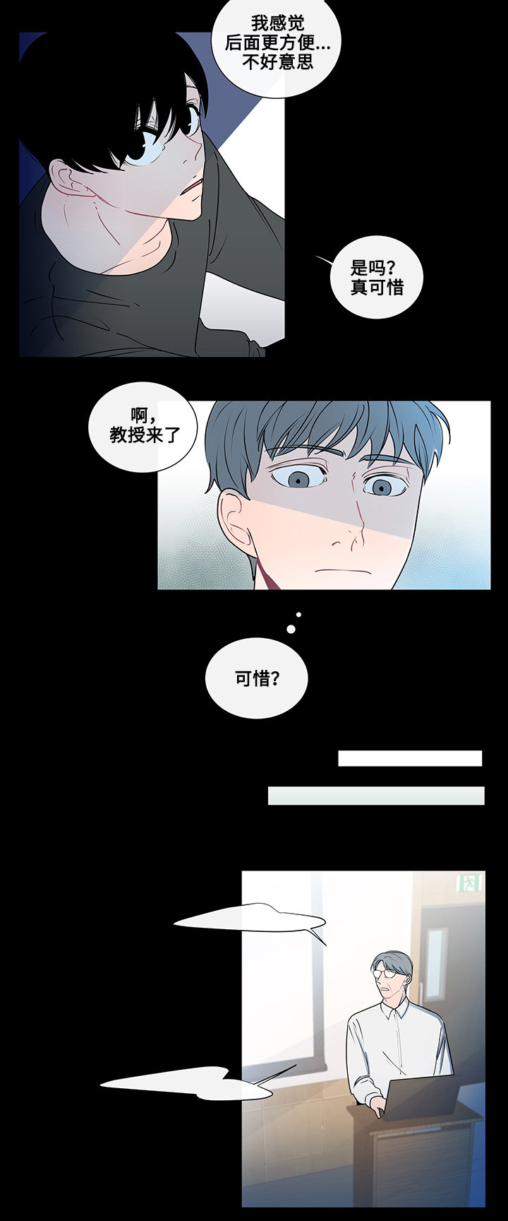 《商谈》漫画最新章节第3章：抽烟免费下拉式在线观看章节第【6】张图片