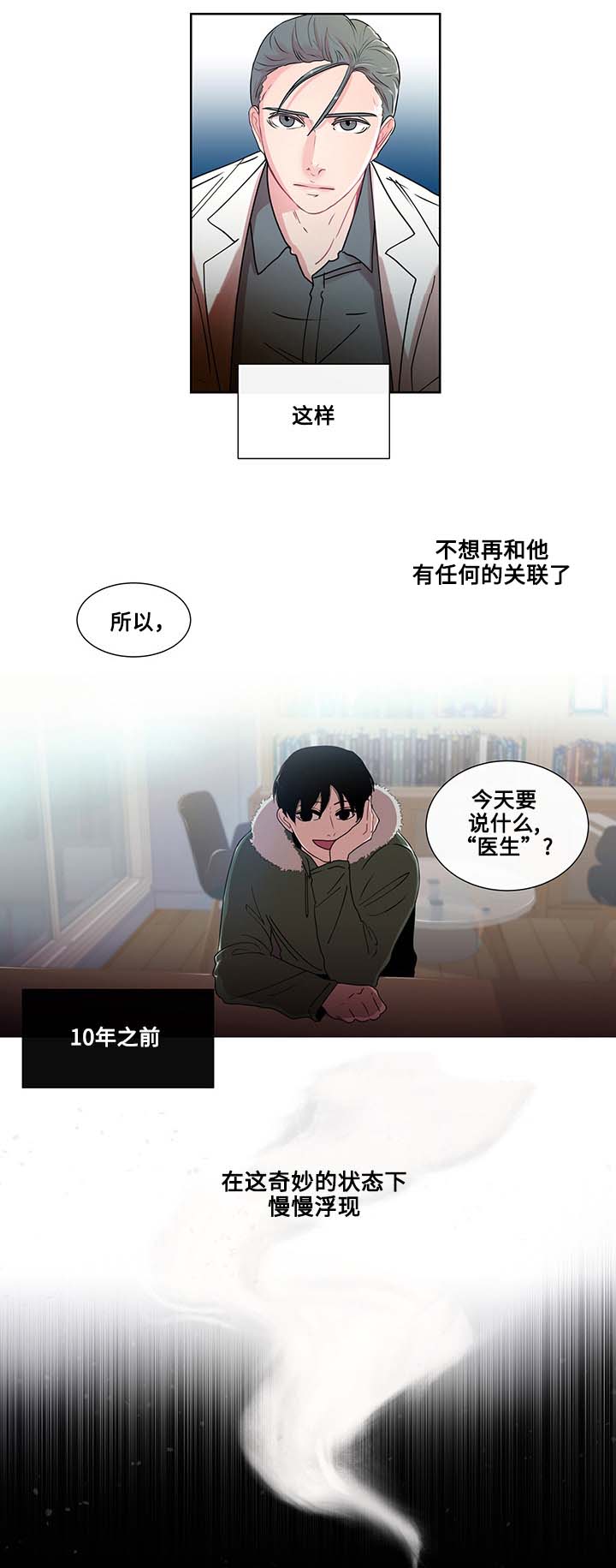 《商谈》漫画最新章节第3章：抽烟免费下拉式在线观看章节第【17】张图片