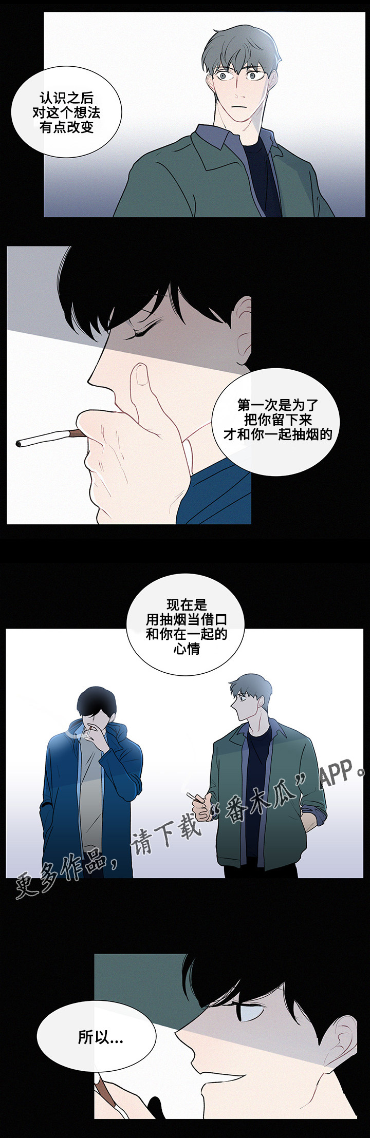 《商谈》漫画最新章节第12章：围绕着的烟味免费下拉式在线观看章节第【3】张图片