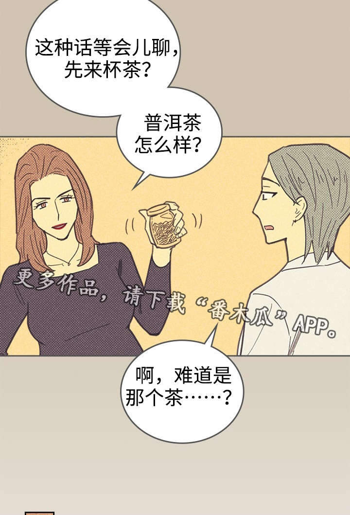 《内或外》漫画最新章节第34章：普洱茶免费下拉式在线观看章节第【4】张图片