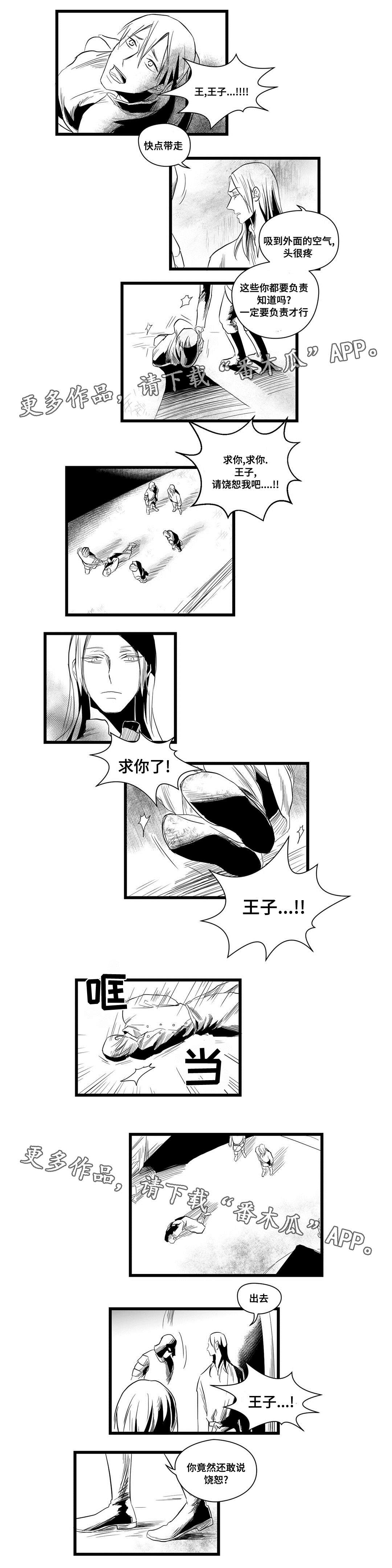 《巫师与王子》漫画最新章节第6章：危险免费下拉式在线观看章节第【4】张图片