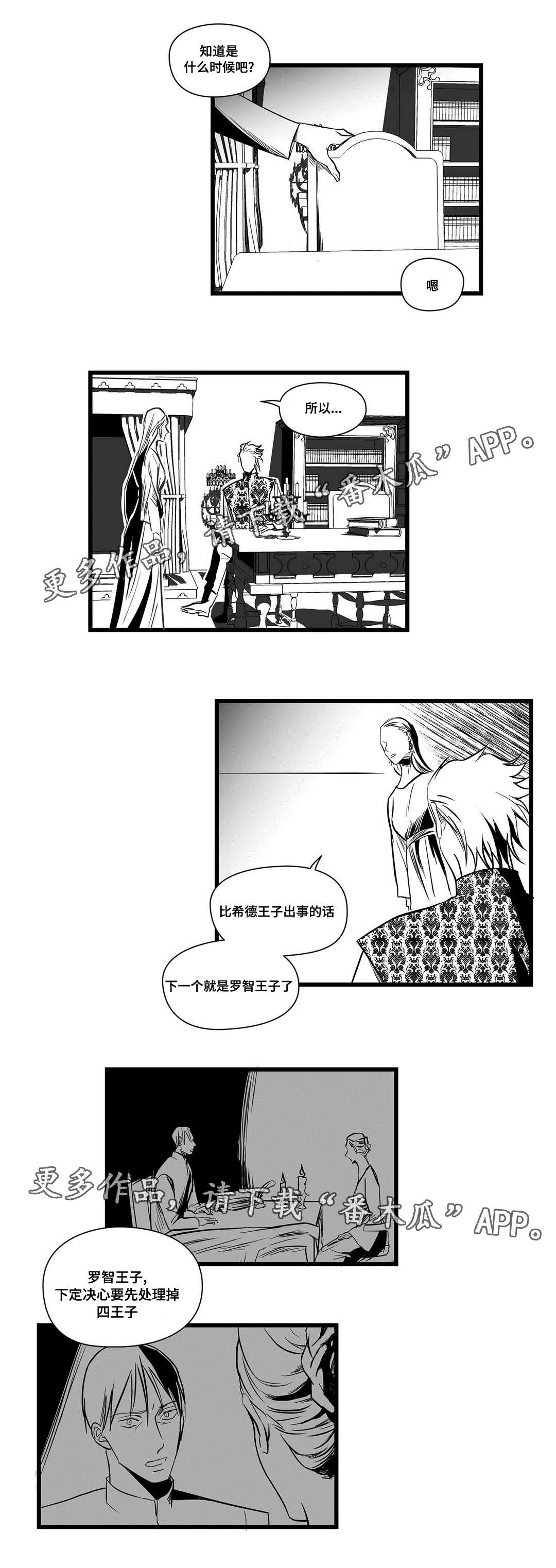 《巫师与王子》漫画最新章节第13章：四王子免费下拉式在线观看章节第【7】张图片