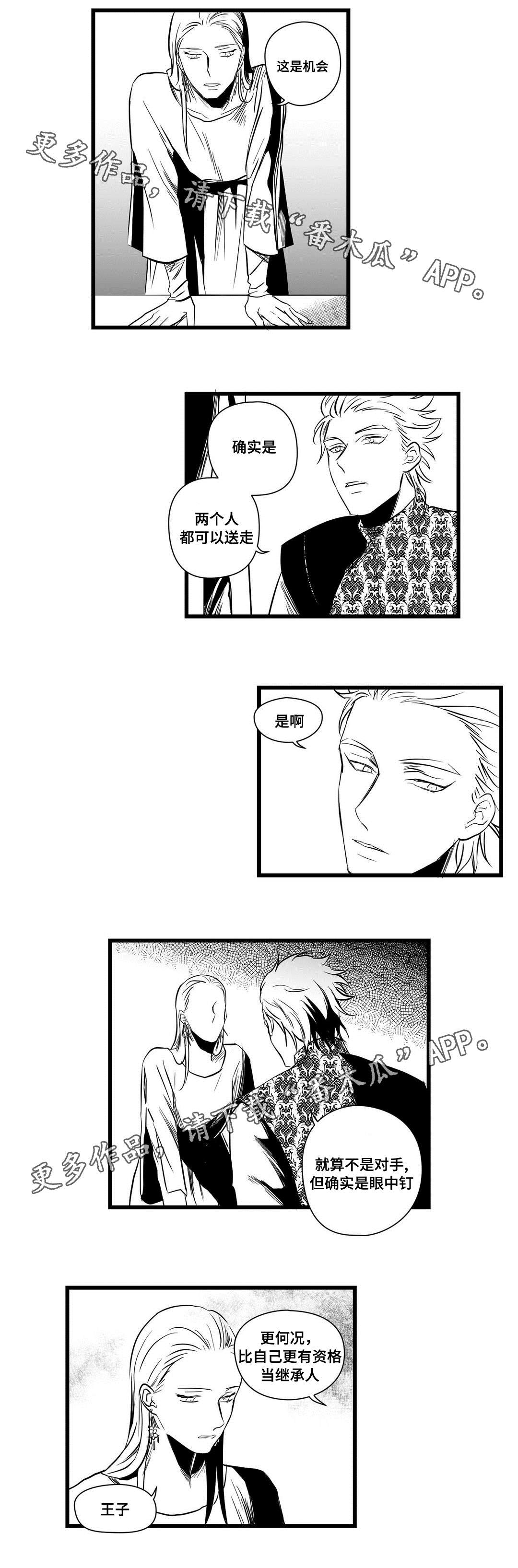 《巫师与王子》漫画最新章节第13章：四王子免费下拉式在线观看章节第【6】张图片