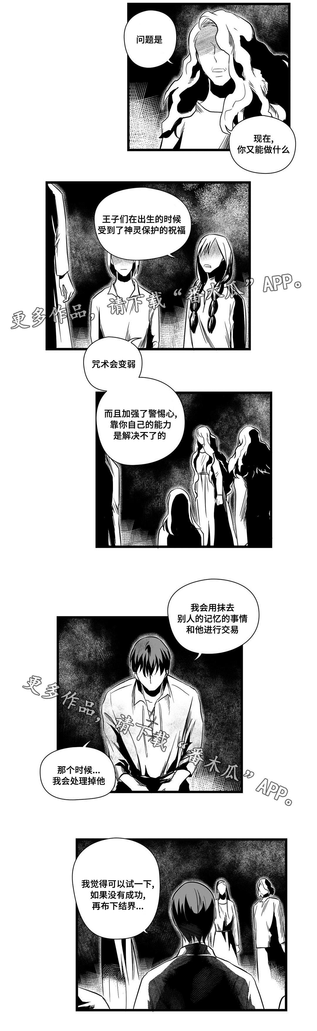 《巫师与王子》漫画最新章节第14章：处理免费下拉式在线观看章节第【4】张图片