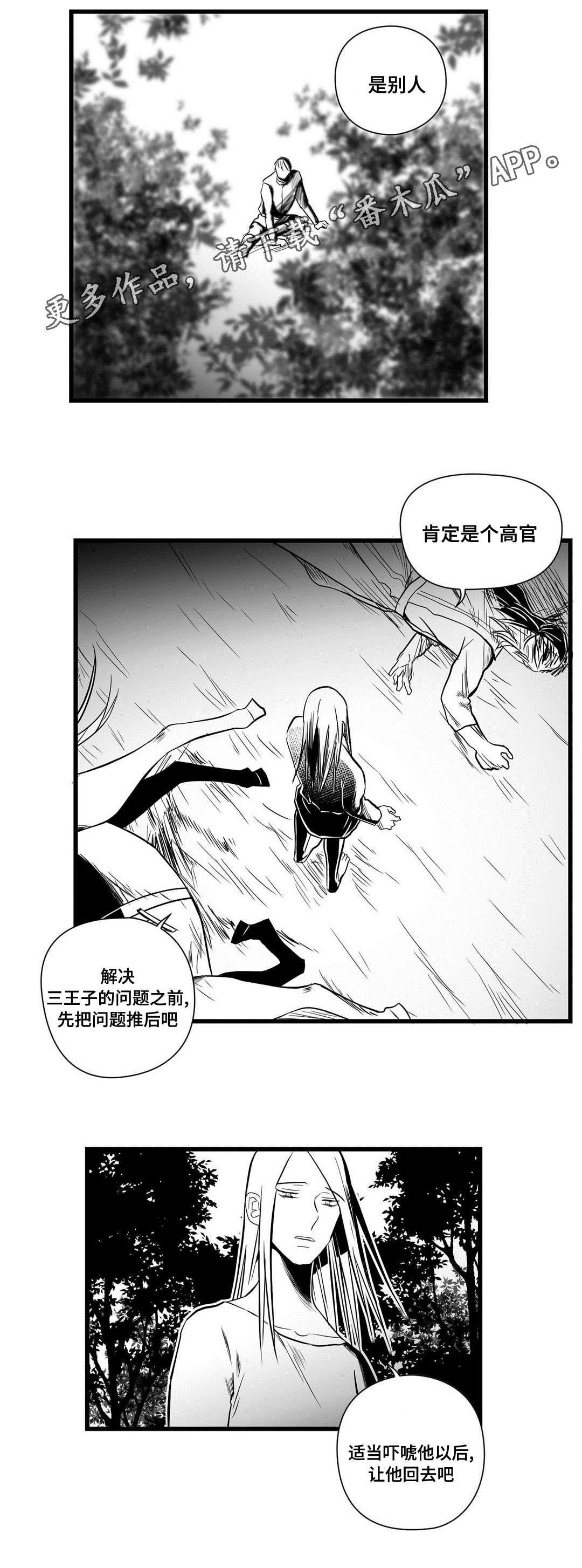 《巫师与王子》漫画最新章节第26章：吓唬免费下拉式在线观看章节第【12】张图片