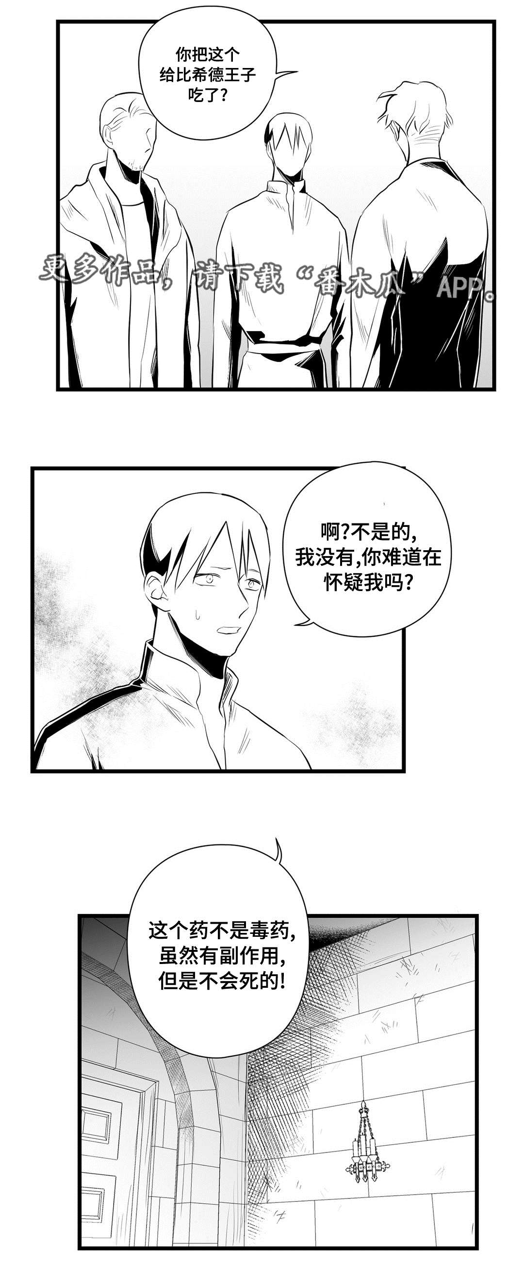 《巫师与王子》漫画最新章节第34章：下毒免费下拉式在线观看章节第【3】张图片