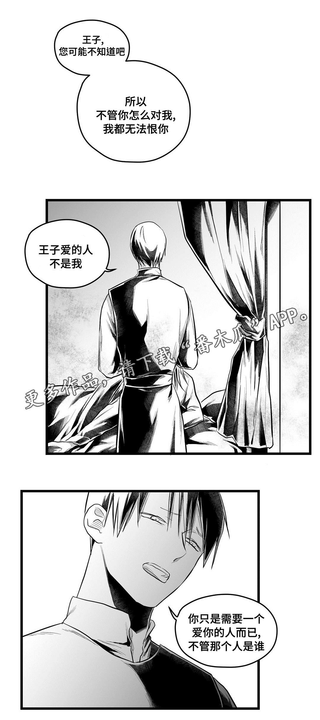 《巫师与王子》漫画最新章节第55章：爱上免费下拉式在线观看章节第【18】张图片