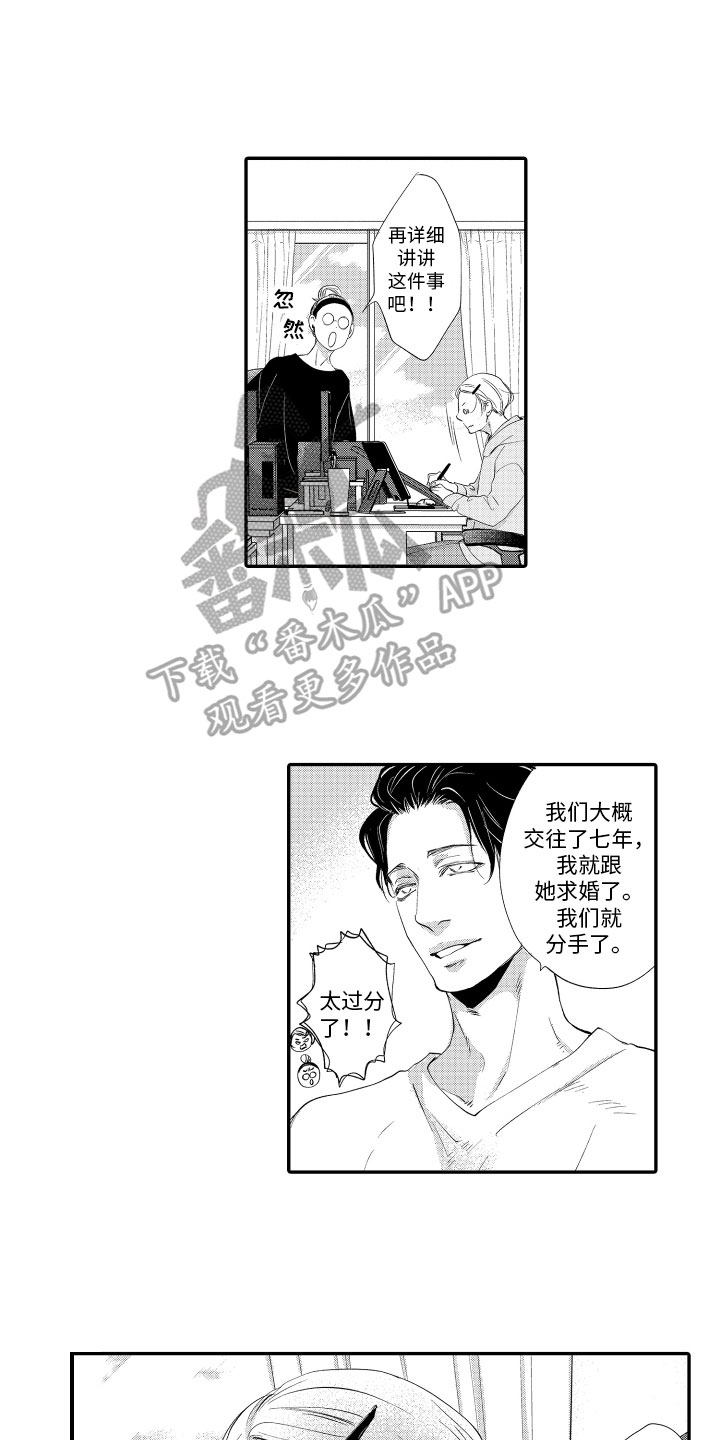 《漫画家恋爱中》漫画最新章节第12章：练习对象免费下拉式在线观看章节第【6】张图片