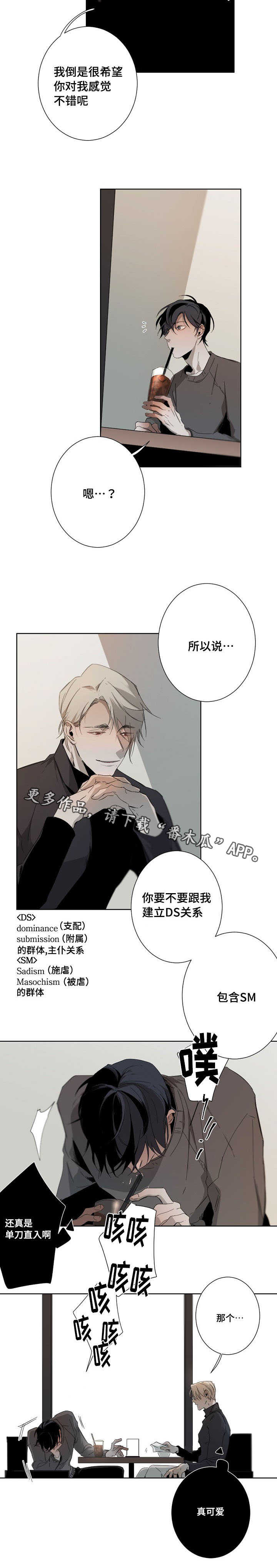 《从属》漫画最新章节第7章：生疏免费下拉式在线观看章节第【1】张图片