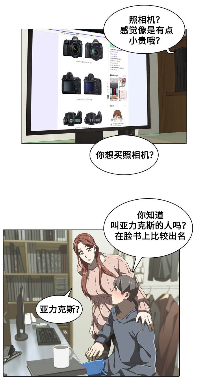 《屋塔房》漫画最新章节第3章：模特免费下拉式在线观看章节第【15】张图片