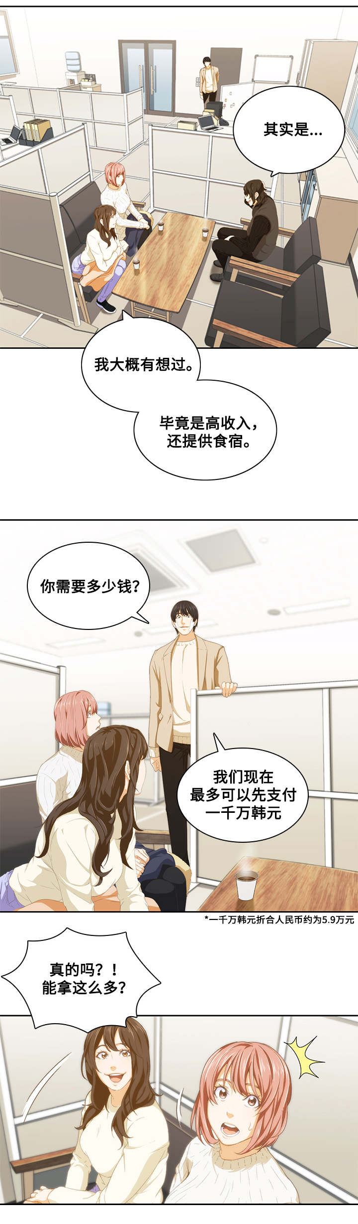 《屋塔房》漫画最新章节第14章：面试免费下拉式在线观看章节第【7】张图片