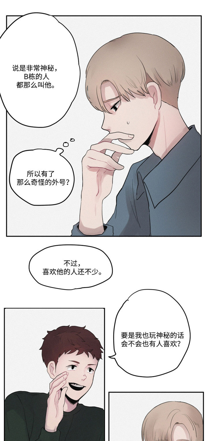 《隐藏角色》漫画最新章节第1章：谜一样的男孩免费下拉式在线观看章节第【6】张图片