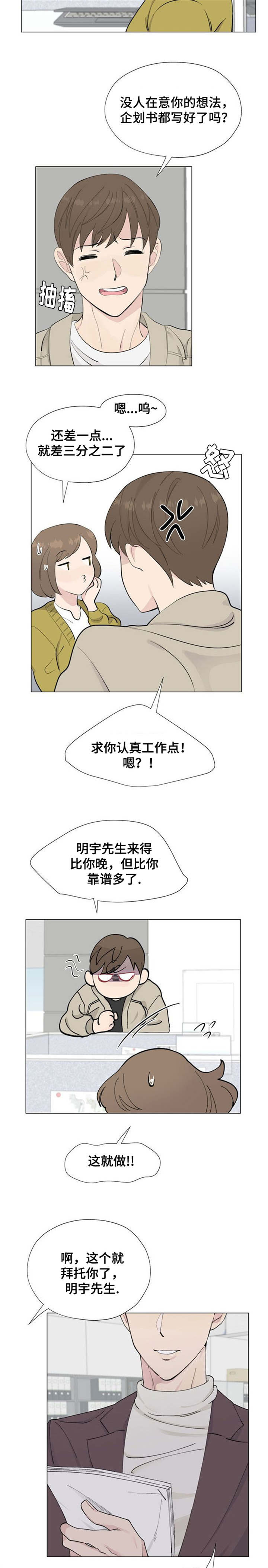 《消融》漫画最新章节第1章：相遇免费下拉式在线观看章节第【6】张图片