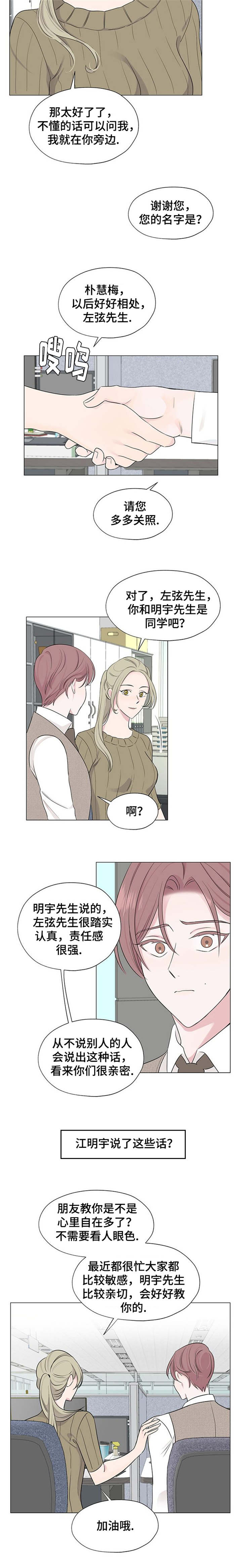 《消融》漫画最新章节第4章：努力工作吧免费下拉式在线观看章节第【8】张图片