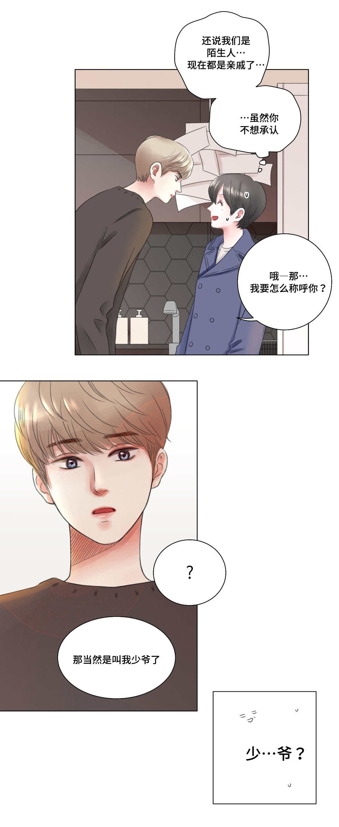 《接纳者》漫画最新章节第2章：少爷免费下拉式在线观看章节第【5】张图片