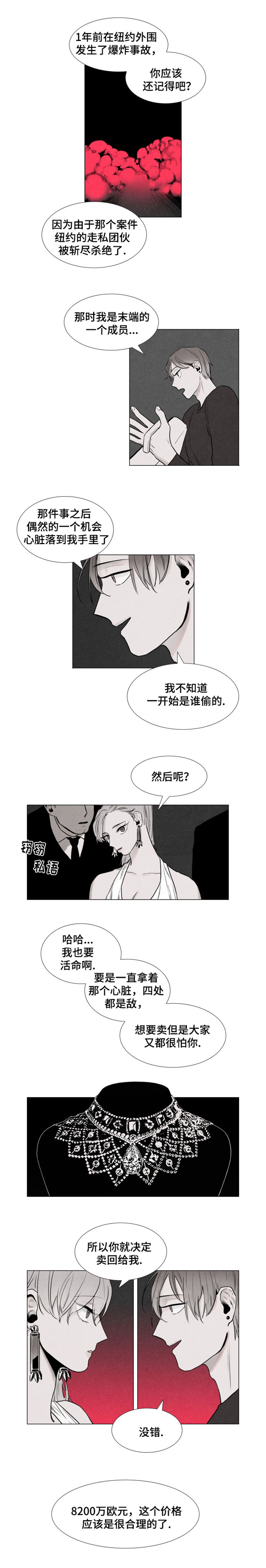 《落幕》漫画最新章节第1章：海洋之心免费下拉式在线观看章节第【2】张图片