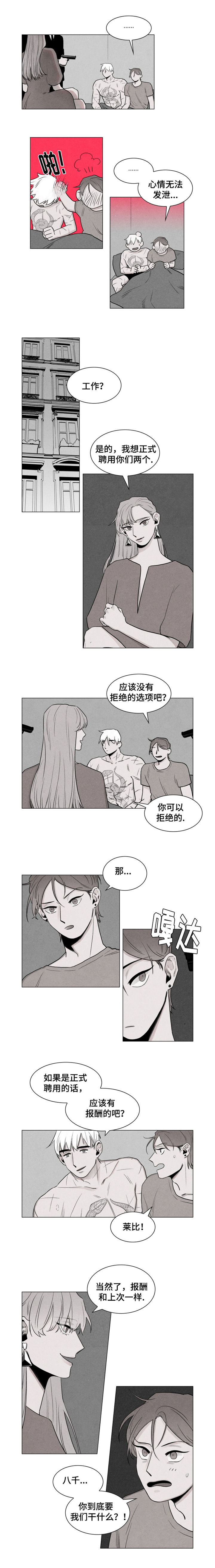 《落幕》漫画最新章节第3章：聘用免费下拉式在线观看章节第【5】张图片