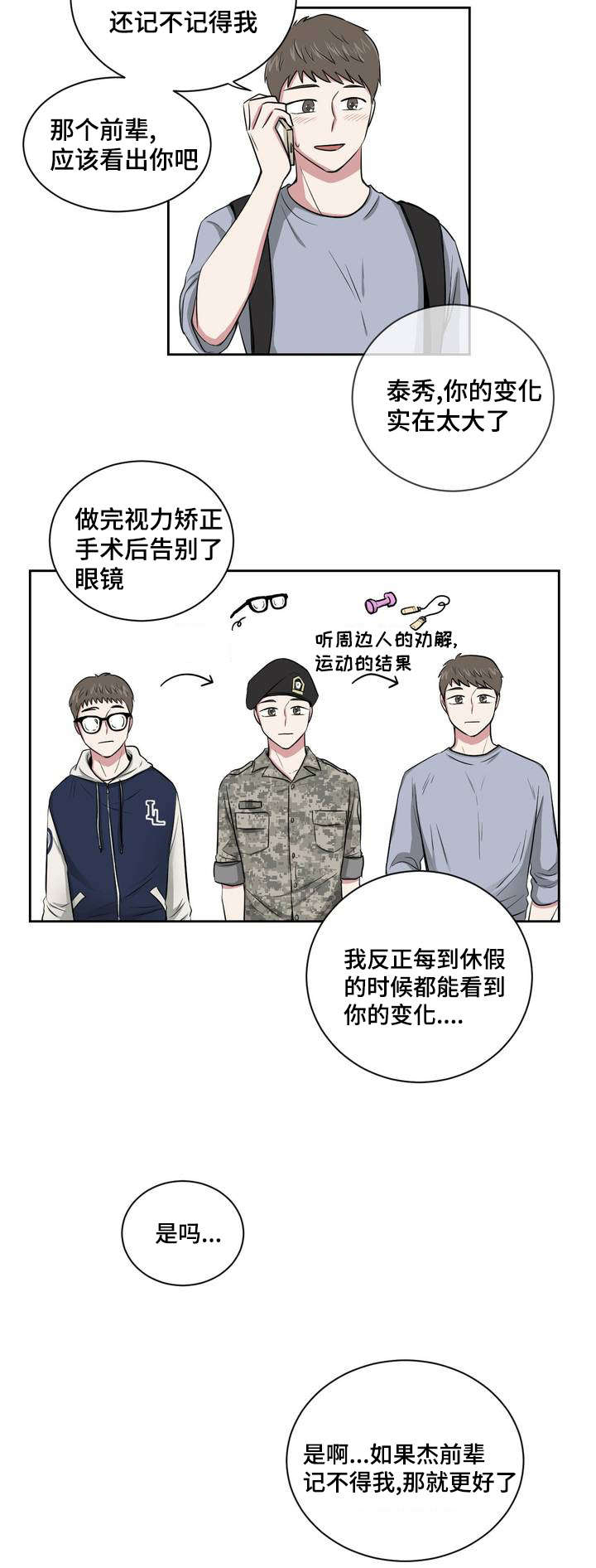 《心花室放》漫画最新章节第1章：重新认识免费下拉式在线观看章节第【1】张图片