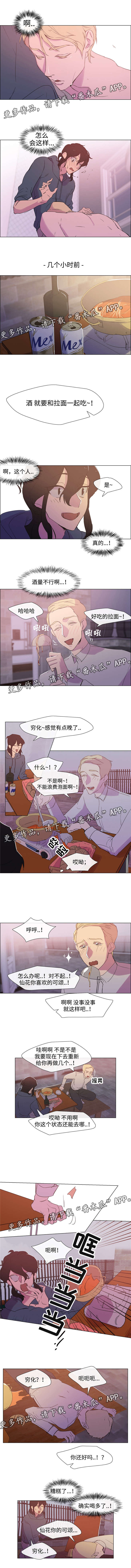 《白水仙》漫画最新章节第8章：醉酒免费下拉式在线观看章节第【4】张图片