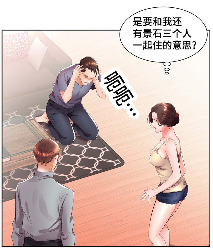 《替代效应》漫画最新章节第20章：三个人住一起免费下拉式在线观看章节第【5】张图片